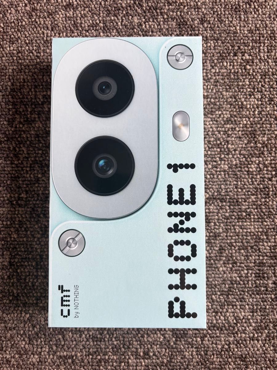 新品未開封 CMF Nothing Phone 1 グリーン イヤホン付き 新品未開封】CMF Nothing Phone 1 ライトグリーン + CMF Buds