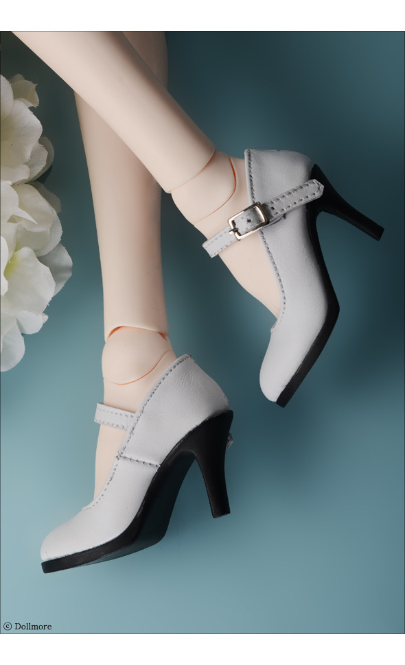 大量入荷 8月末で販売終了　送料無料[Dollmore] 靴 SD (high heels) Shoes - Basic Shoes (White) その他