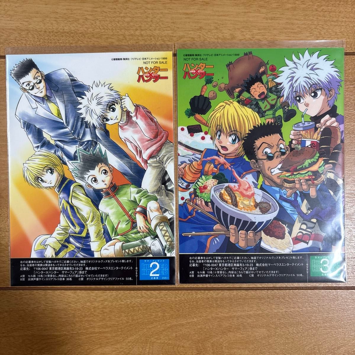HUNTER×HUNTER サマーフェア ステッカー 7種類セット レア 希少 HUNTER×HUNTER サマーフェア ステッカー 7種類セット レア 希少