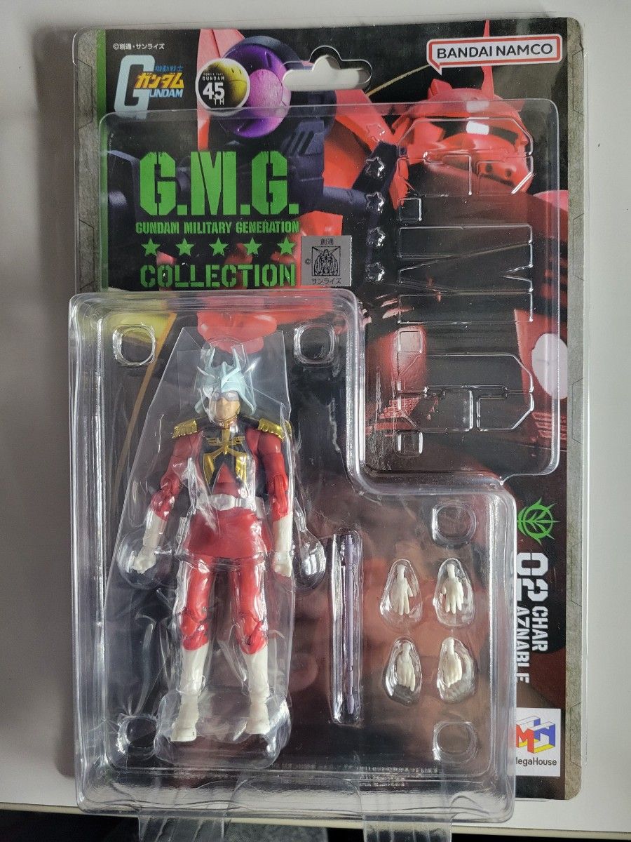 G.M.G.ガンダムミリタリージェネレーション シャア 未使用 G M G ガンダムミリタリージェネレーション シャア 未使用