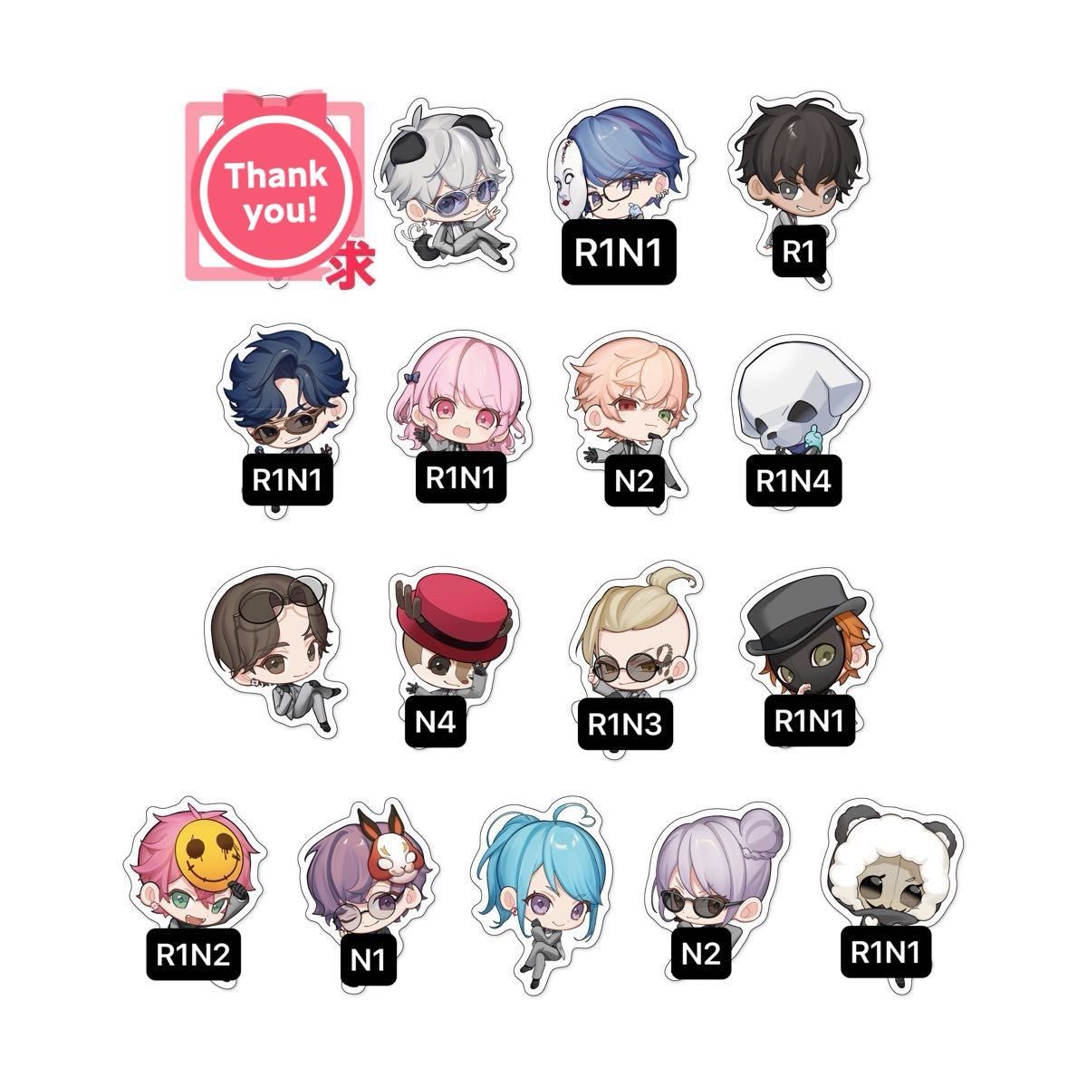 GBF ALLIN グッズセット ALLIN GBF 2025 GANG BOSS FES 缶バッジ ステッカー|Yahoo