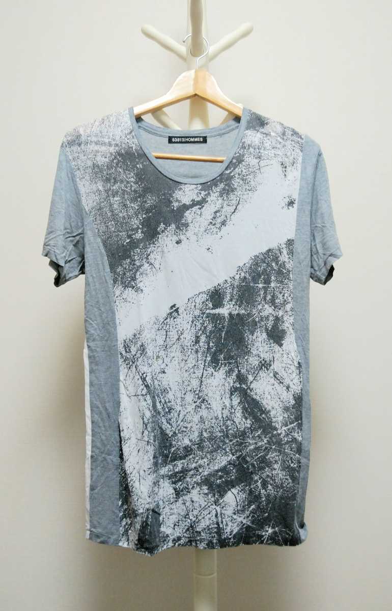 14SS 5351 POUR LES HOMMES　グラフィック　カットソー　Ｔシャツ　サイズ２　定価13200　5351プールオム_画像1