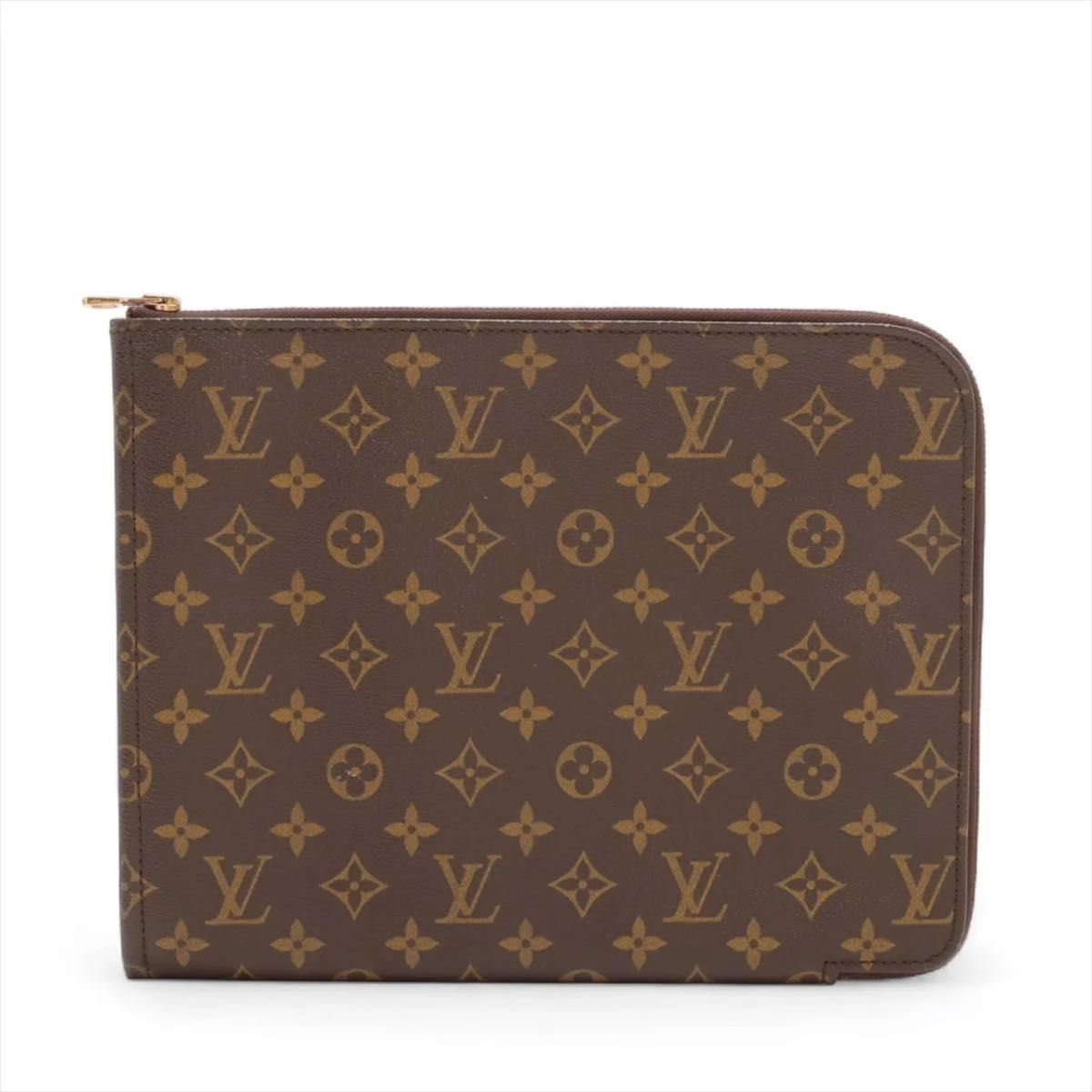 LOUISVUITTON ルイヴィトン モノグラム ポッシュドキュマン 072TH ケースクラッチバッグ M53456