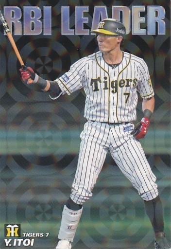 カルビー 2018プロ野球チップス第3弾 RL-08 糸井嘉男（阪神） チーム打点王カード スペシャルBOX_画像1