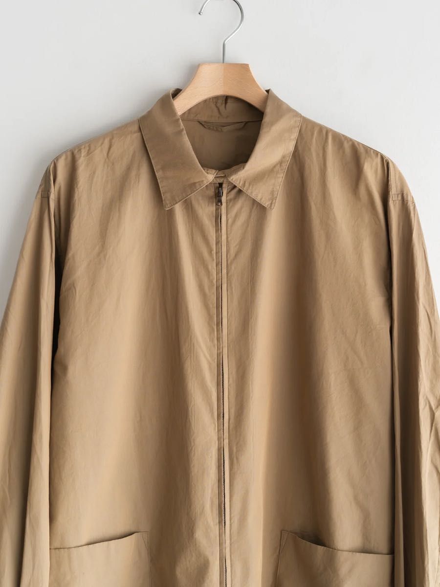 blurhms Chambray Zip Shirt 【25ss】
