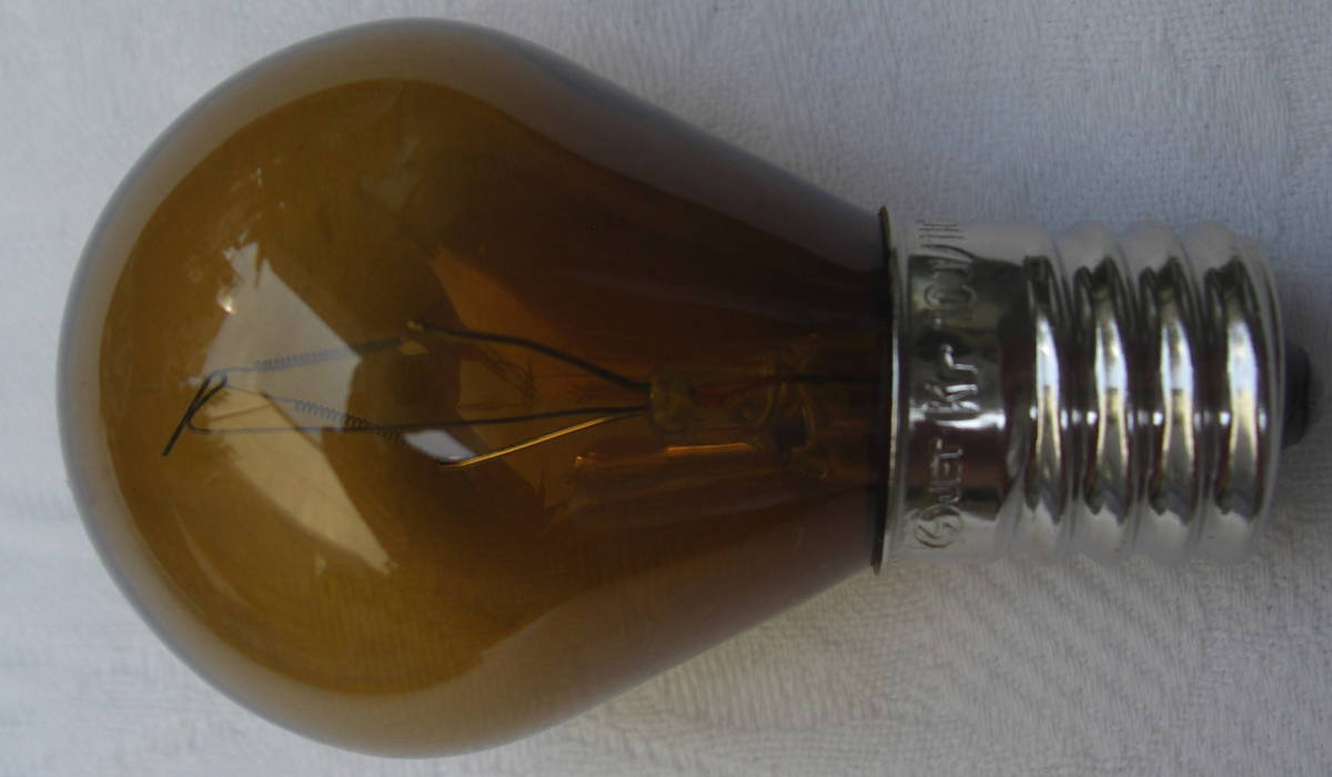 Asahiko Electric/S-35 Asahi Clipton Lamp Gold Brown Неиспользуемый предмет 0605