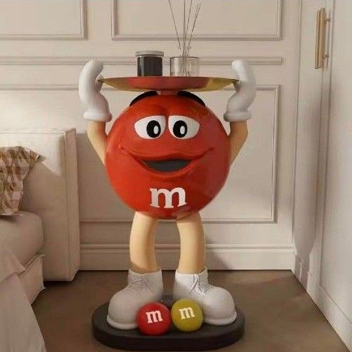 【新品】M&M's エムアンドエムズ サイドテーブル フィギュア 新品】M&M's エムアンドエムズ サイドテーブル フィギュア