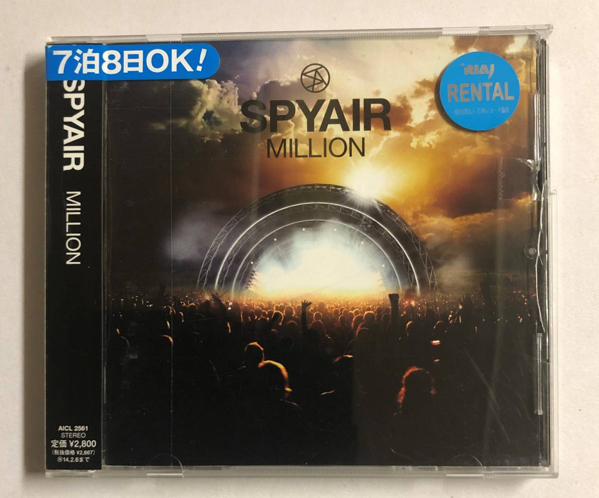 【CD】MILLION SPYAIR【レンタル落ち】@CD-11U@3_画像1