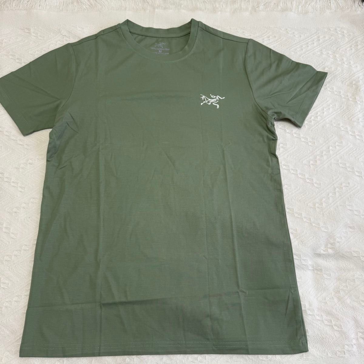 ARC'TERYX オリーブグリーン Tシャツ S/P アークテリクス Tシャツ オリーブグリーン サイズM 100
