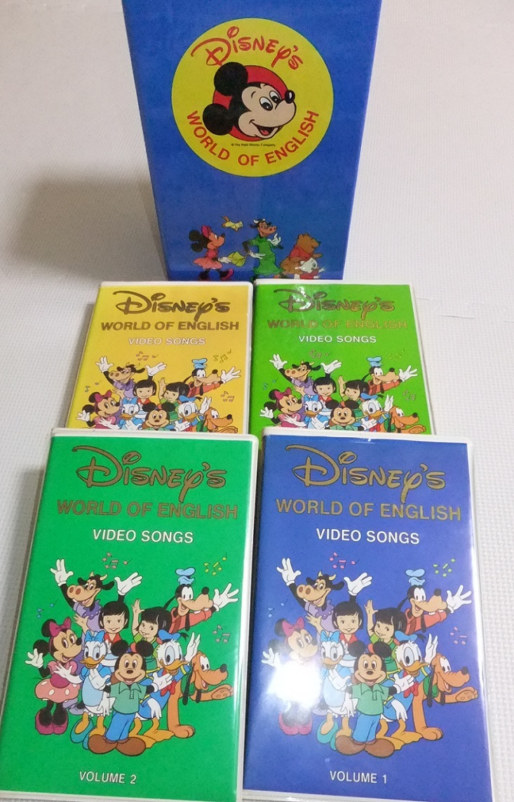 Yahoo!オークション   DWE シングアロング ビデオ 4巻セット sing al