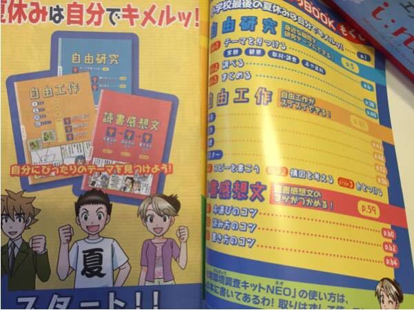 非売品　進研ゼミ小学講座６年　国・理・社　自由研究ぱっちりBOOK 夏休みの宿題はこれ一冊でパッチリ! 小学校総まとめシリーズ_画像2