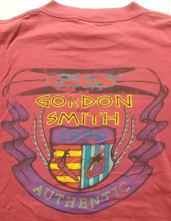 古着/Tシャツ/Gordon and Smith/G&S/ゴードン&スミス/Made in USA/80年後期~90年前期/Skip Frye/Takayama/Long/classic/retro/サイズ M