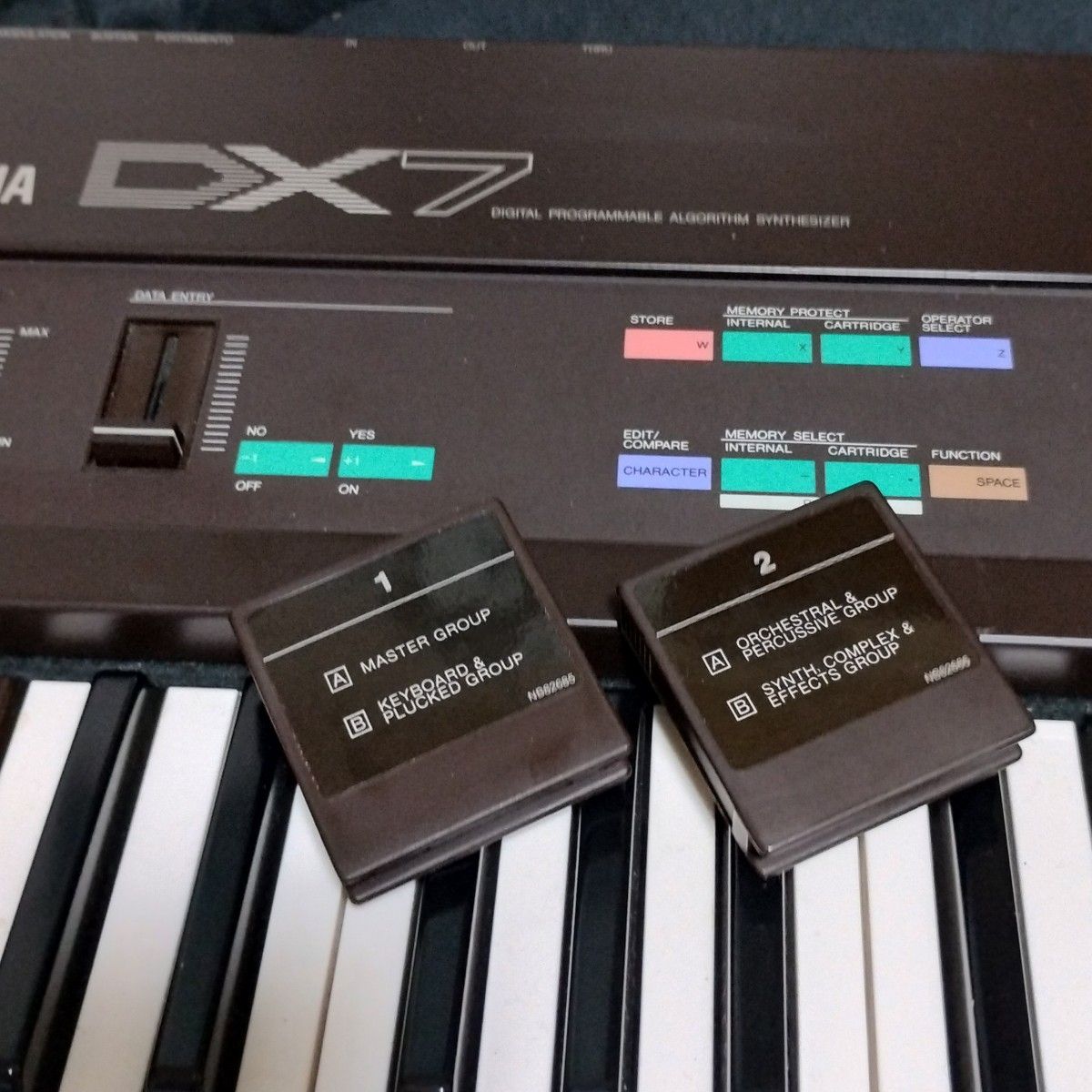 YAMAHA ヤマハ DX7音色カートリッジ ROM 1 2 YAMAHA ・DX7 音色カートリッジ「ROM 1 & 2」 2本セット|Yahoo