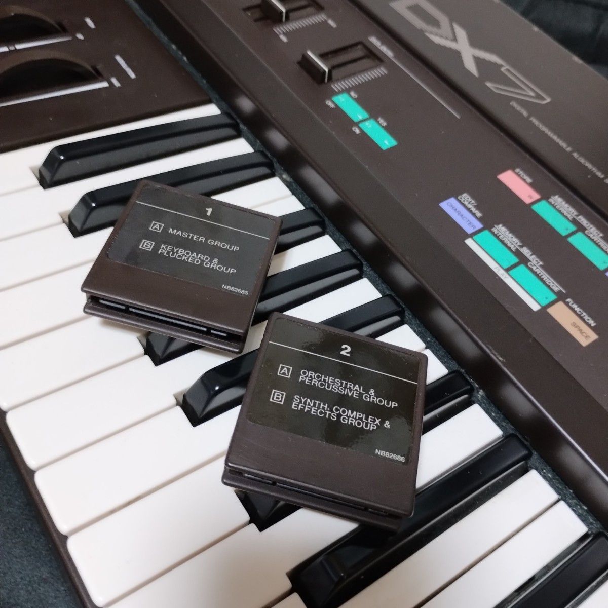 YAMAHA ヤマハ DX7音色カートリッジ ROM 1 2 YAMAHA ・DX7 音色カートリッジ「ROM 1 & 2」 2本セット|Yahoo