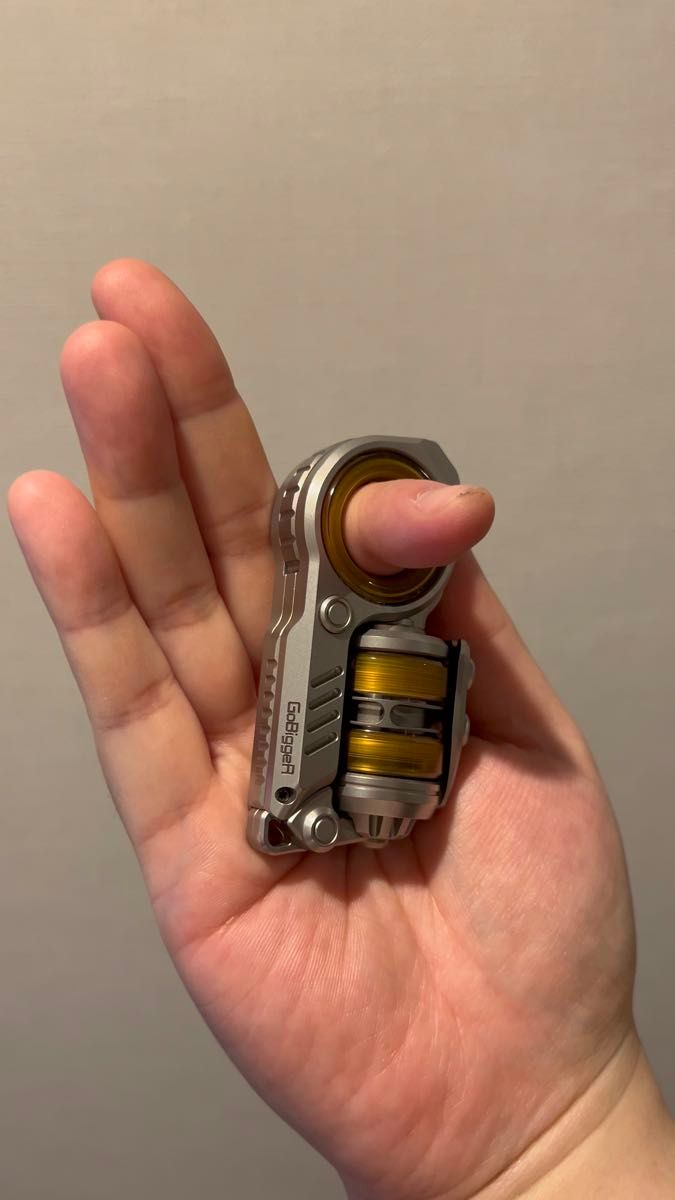 「正規品」GoBiggeR Sinian ステンレス製フィジェットトイ音叉EDC