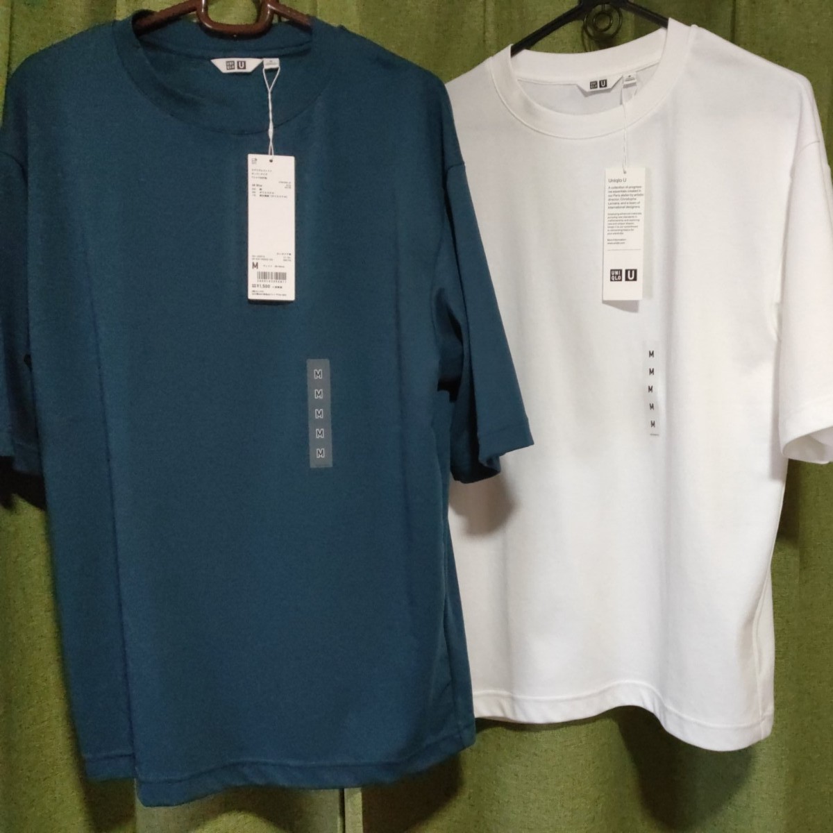 UNIQLO エアリズムコットンオーバーサイズTシャツ 未使用 M UNIQLO エアリズムコットンオーバーサイズTシャツ 未使用 M