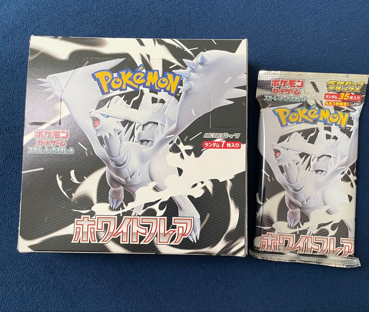 新品未開封品 ホワイトフレア拡張パックデラックスシュリンクなしペリペリ有1BOX 未開封 ホワイトフレア 1box シュリンク無し ペリペリ有り