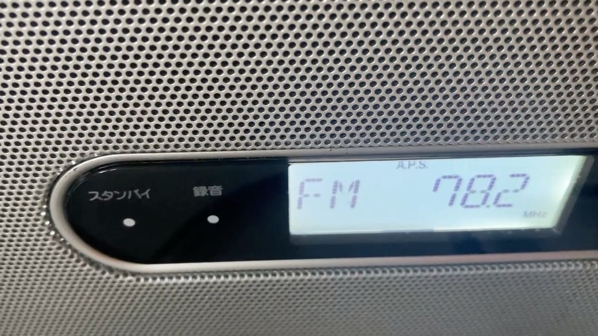 JVC ケンウッド RD W1 難あり CD ラジカセ ラジオ通電確認