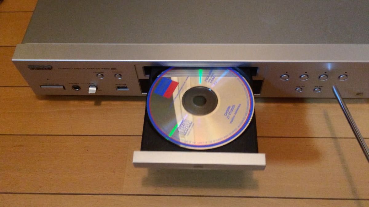 TEAC CD-P650 シルバー mp3 iPhone iPod