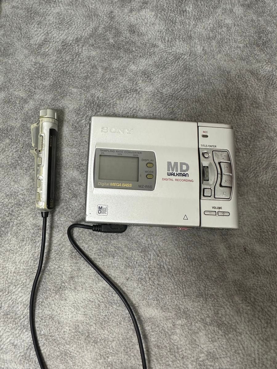 SONY MZ-R50 ポータブルMDレコーダー ソニー SONY MDレコーダー ウォークマン MZ-R50|Yahoo!フリマ