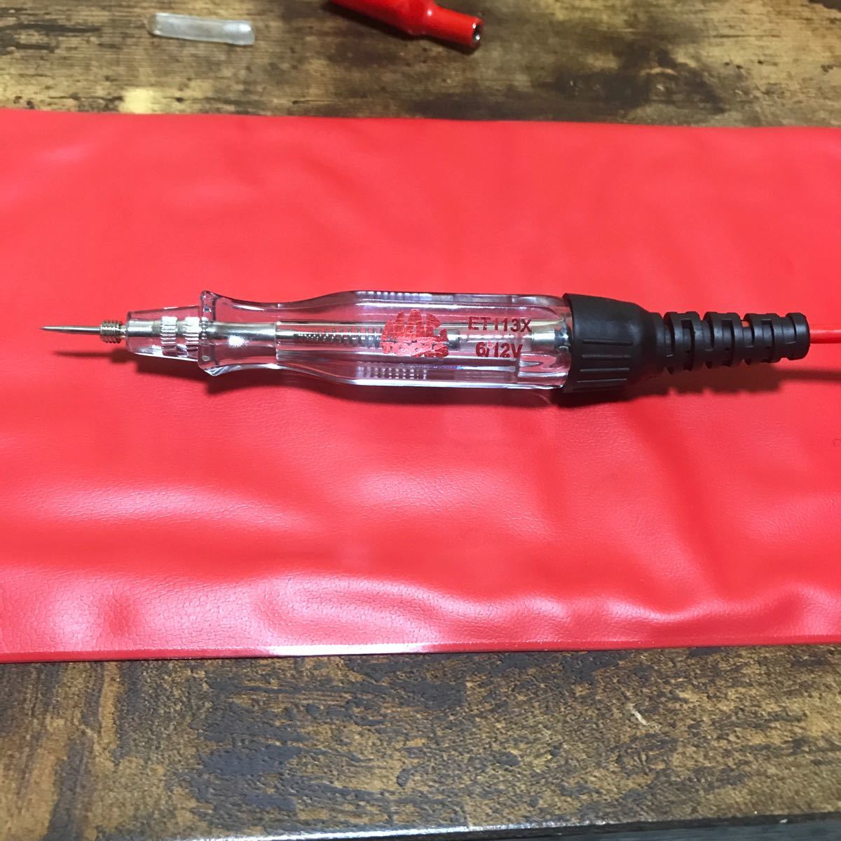 マックツールテスター検電 ニードルtype RED