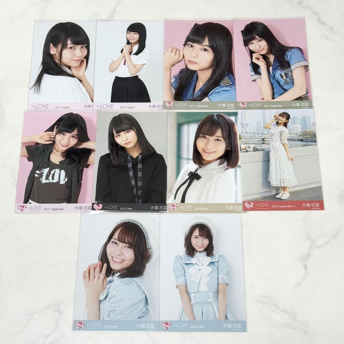 イコラブ =LOVE 大場花菜 まとめ売り イコラブ =LOVE 大場花菜 初期 生写真 まとめ売り|Yahoo