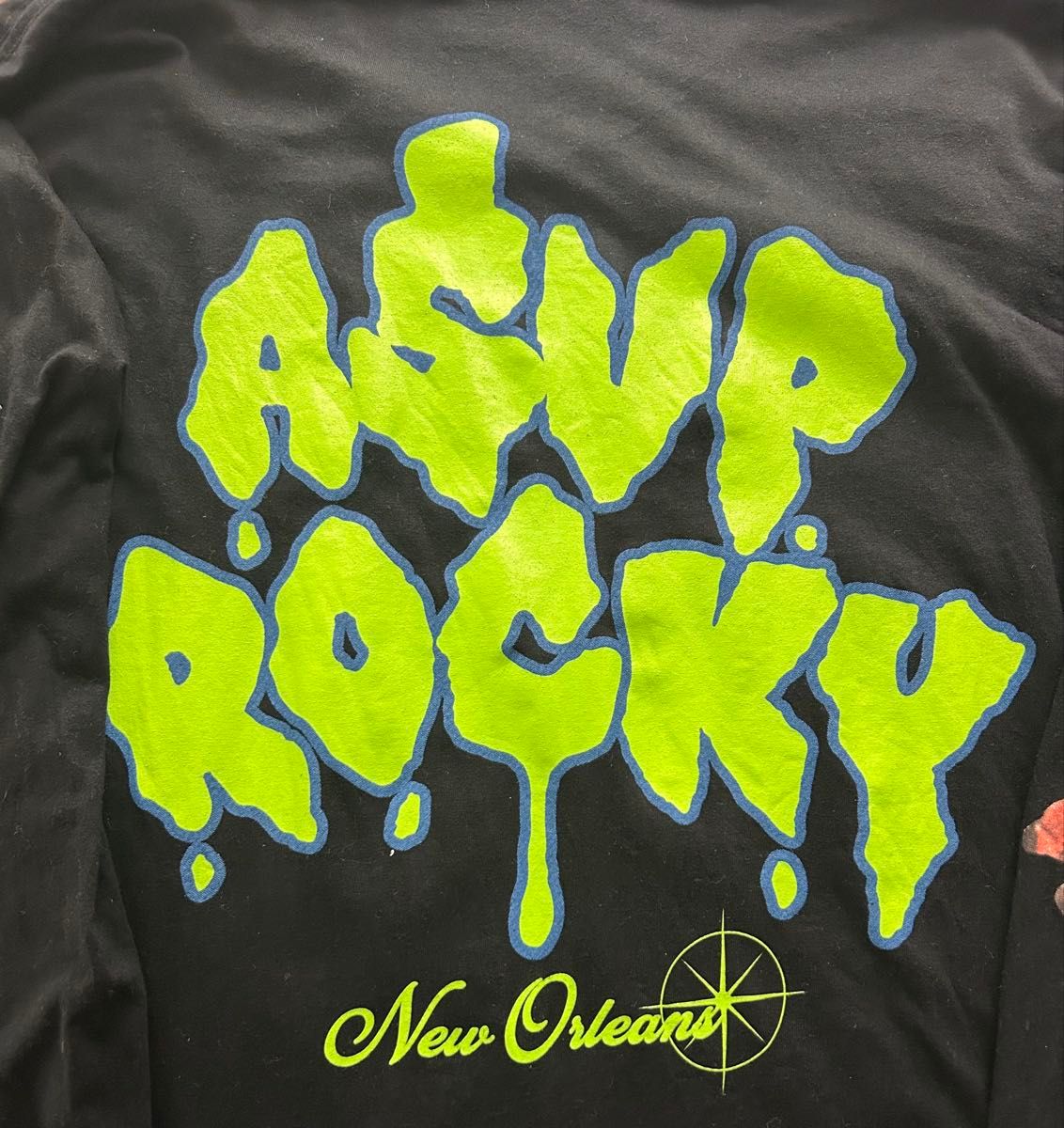激レアMidnight Studios × A$AP RockyロンT M 激レア】Midnight Studios × A$AP Rocky ロングスリーブTシャツ