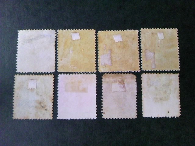 sa moa most the first. stamp s 1877~82 sc#1~2,3c,4,4c,6c,7d,8