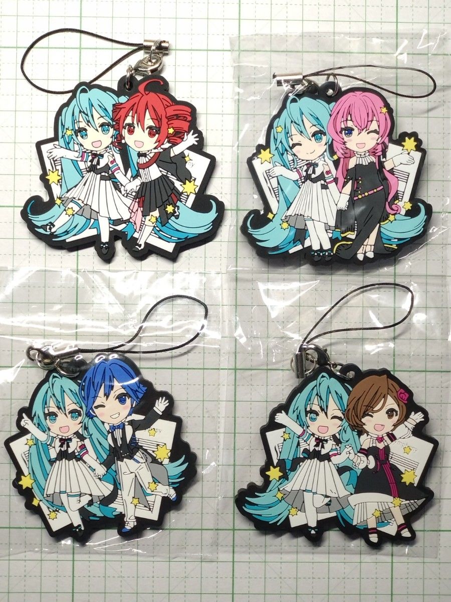 初音ミク シンフォニー 2018-2019 2019 ラバーストラップ 4種 初音ミク シンフォニー 2018-2019 2019 ラバーストラップ 4種