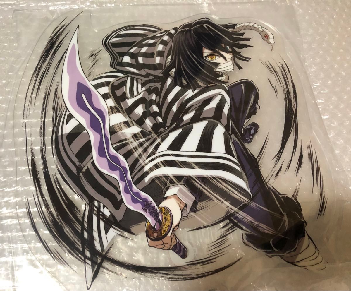 鬼滅の刃 幕間画 WEBSHOPくじ 伊黒小芭内 蛇柱 まとめ売り 鬼滅の刃 幕間画 WEBSHOPくじ 蛇柱 A賞 ビッグアクリルスタンド