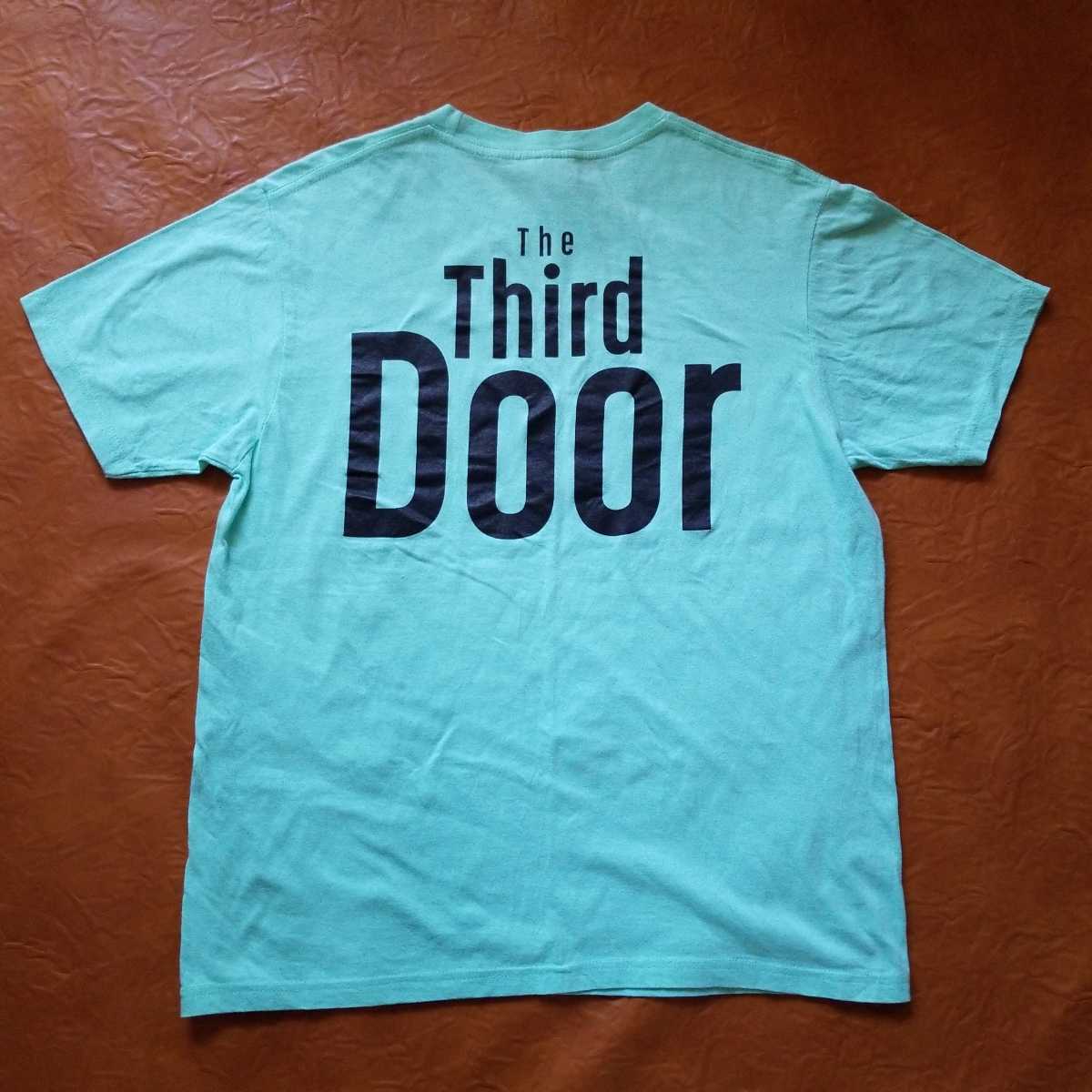 The Third Door サードドア 精神的資産のふやし方 アレックスバナヤン著 日本語版 刊行 記念 Tシャツ ミント Mサイズ ノベルティ 非売品?_画像7