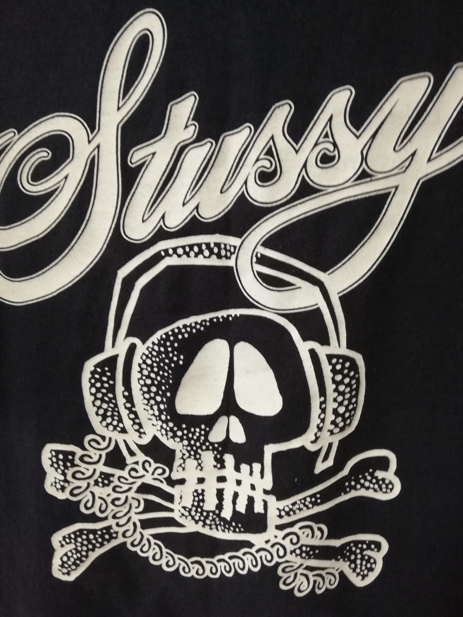 希少 stussy ヘッドホンスカル Tシャツ 両面プリント|Yahoo 希少 stussy ヘッドホンスカル Tシャツ 両面プリント|Yahoo