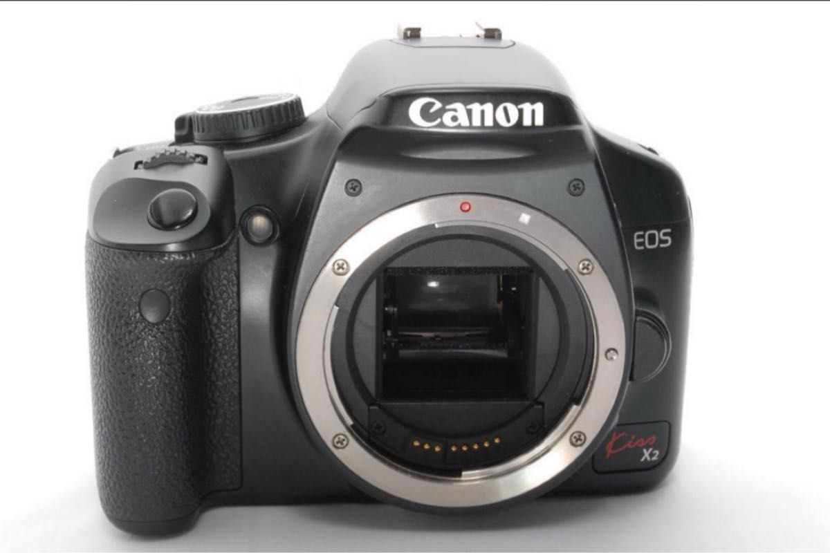 【Canon EOS Kiss X2】初心者にオススメ　レンズセット　高画質　簡単操作　軽量　コンパクト　高性能　1220万画素