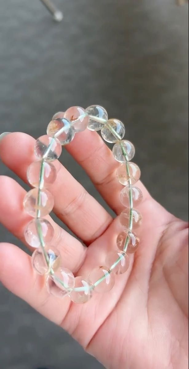 天然水晶【ブレスレット/パワーストーン】11.5mm