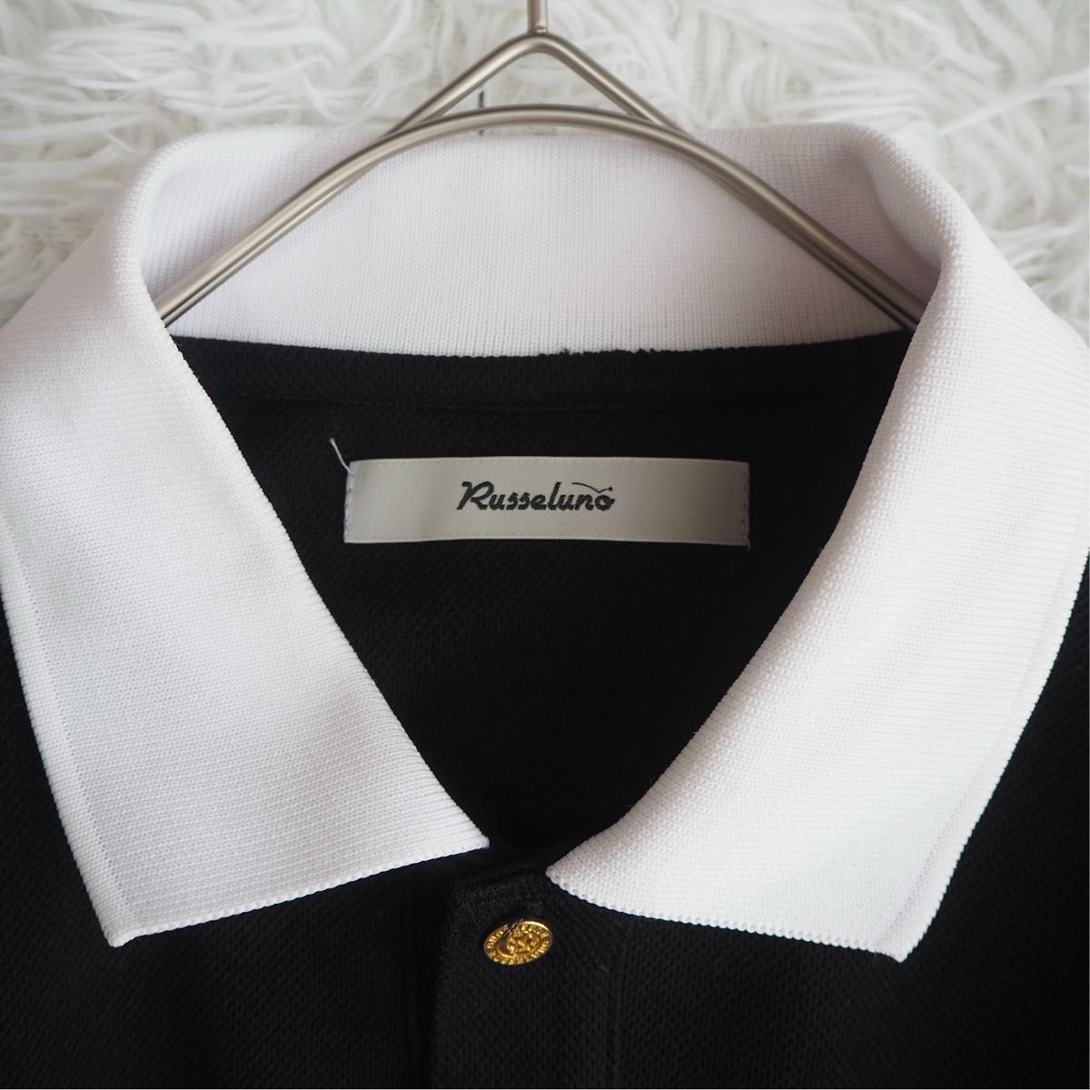 美品 ラッセルノ 完売品 LEGENDS JQ LOOSE FIT POLO 美品 ラッセルノ 完売品 LEGENDS JQ LOOSE FIT POLO ゴルフ