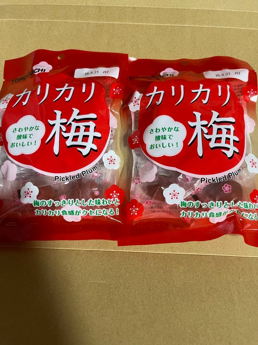 カリカリ梅 2袋セット TOMOGUCHIさらに さらに お値下げ中です｜Yahoo