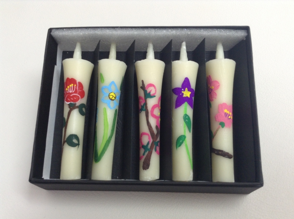 ヤフオク 佐藤仏 絵ろうそく 花ろうそく 手書き 和蝋 ヤフオク 佐藤仏 絵ろうそく 花ろうそく 手書き 和蝋