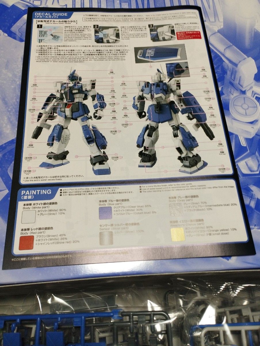 MG 1/100 ジム・ドミナンス プレバン購入品未組立て 未組立 MG 1/100 ジム・ドミナンス プレミアムバンダイ限定