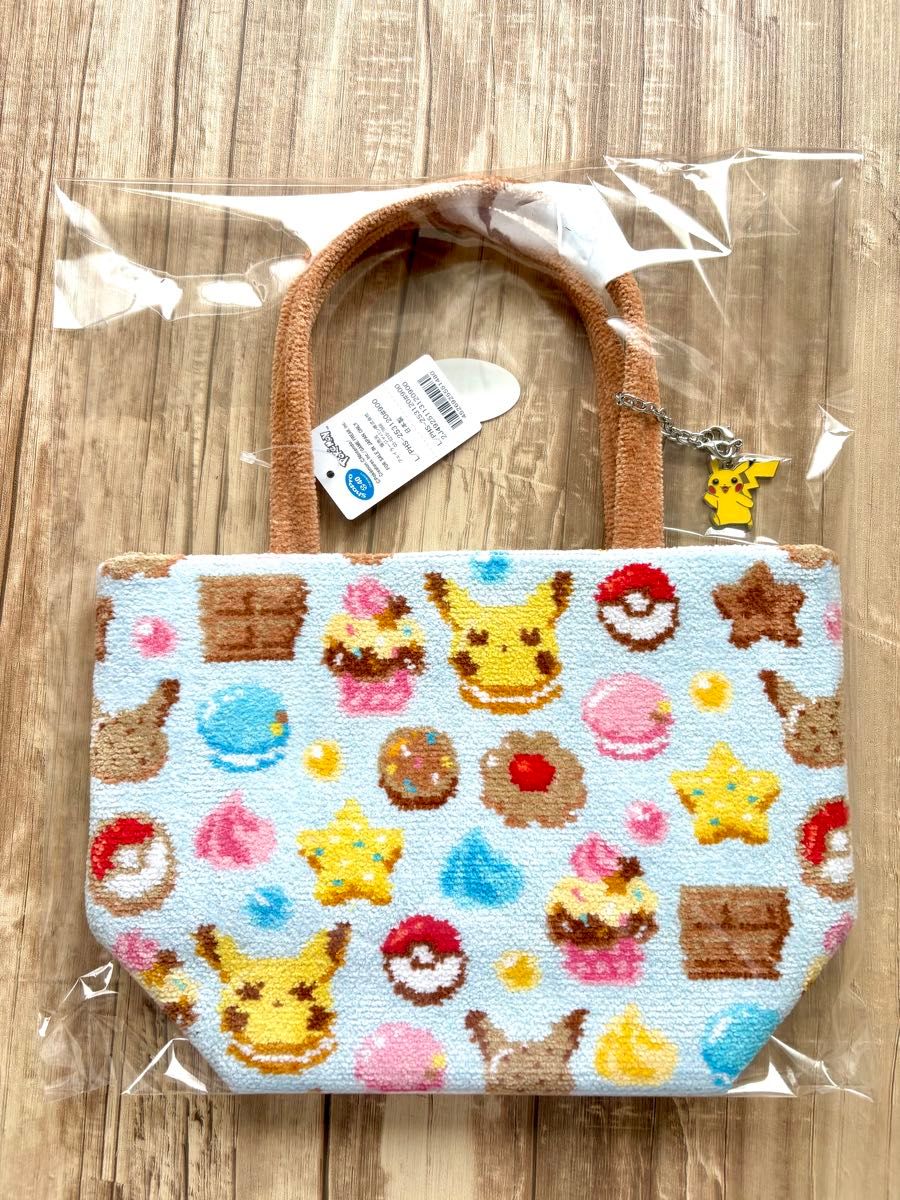 FEILER ポケモン ハッピースウィーツバッグ L/PHS-253120 ポケモン ハッピースウィーツ バッグ L/PHS-253120ペールブルー