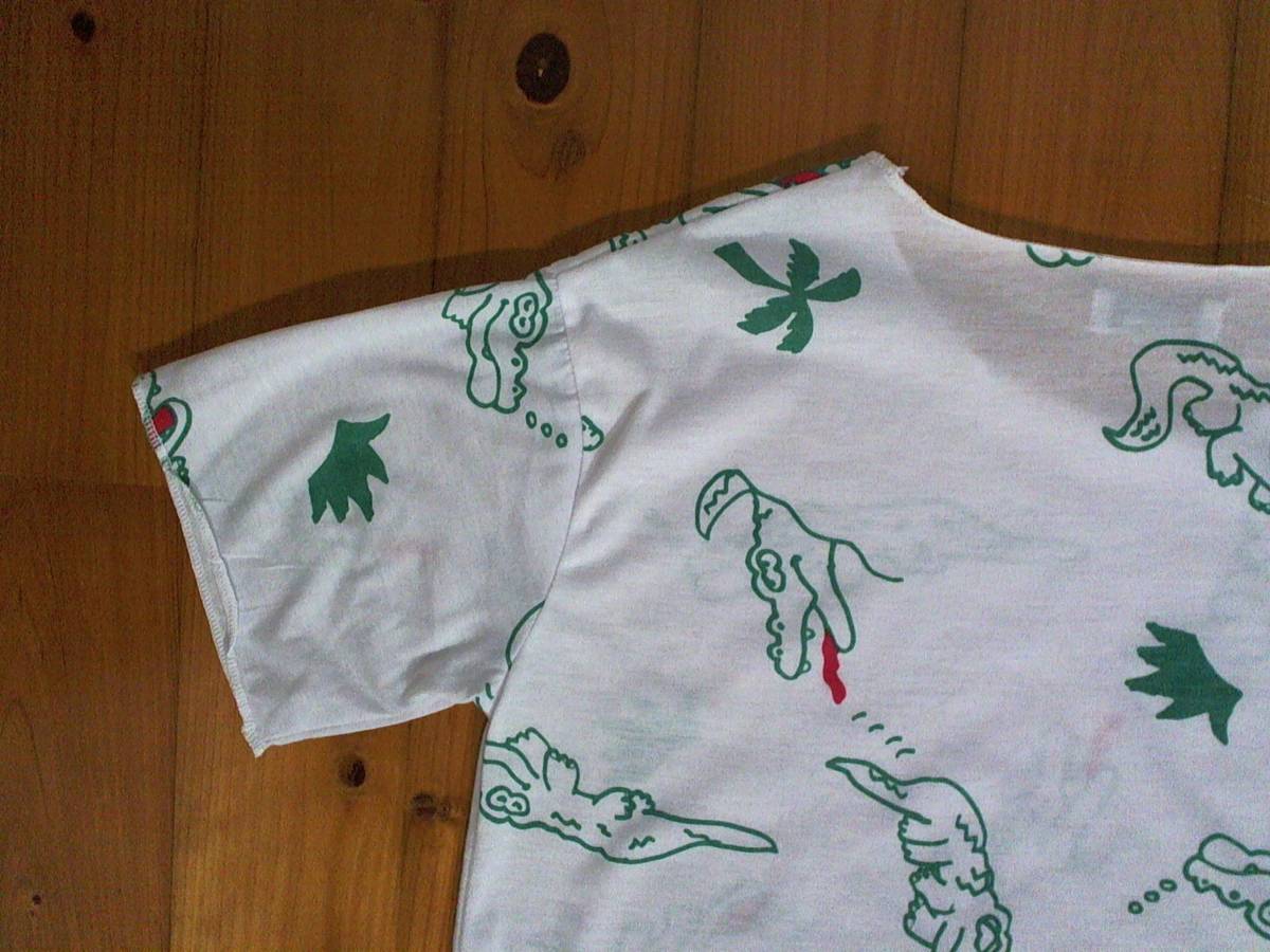 ヤフオク No Know Bounds ワニイラスト 半袖tシャツ F 白 ヤフオク No Know Bounds ワニイラスト 半袖tシャツ F 白