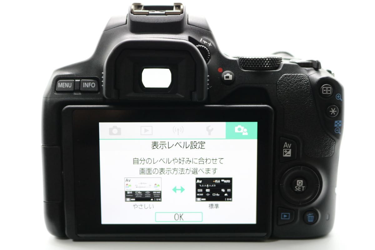 超美品 【Canon EOS Kiss X10 ダブルレンズ】 キャノン　一眼レフカメラ　Wi-Fi搭載　初心者おすすめ　安心取引