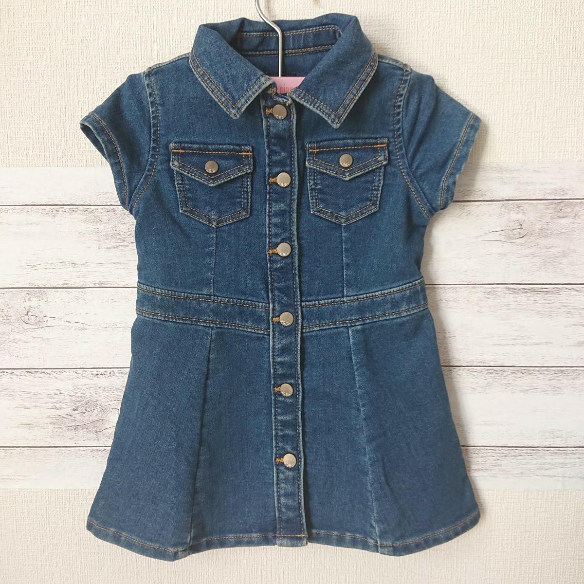 Paypayフリマ 90センチ ベビーギャップ Baby Gap デニム ワンピース 半袖 Paypayフリマ 90センチ ベビーギャップ Baby Gap デニム ワンピース 半袖