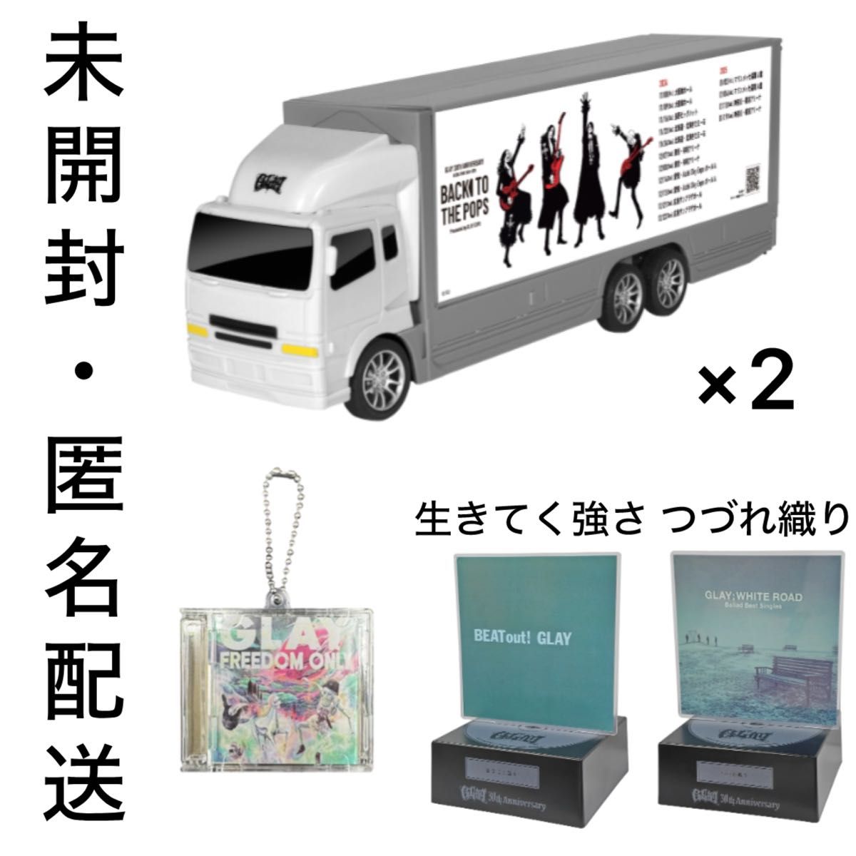 GLAY30thAnniversary RCトラックとMUSIC BOXセット GLAY30thAnniversary RCトラックとMUSIC BOXセット(コンテンツ