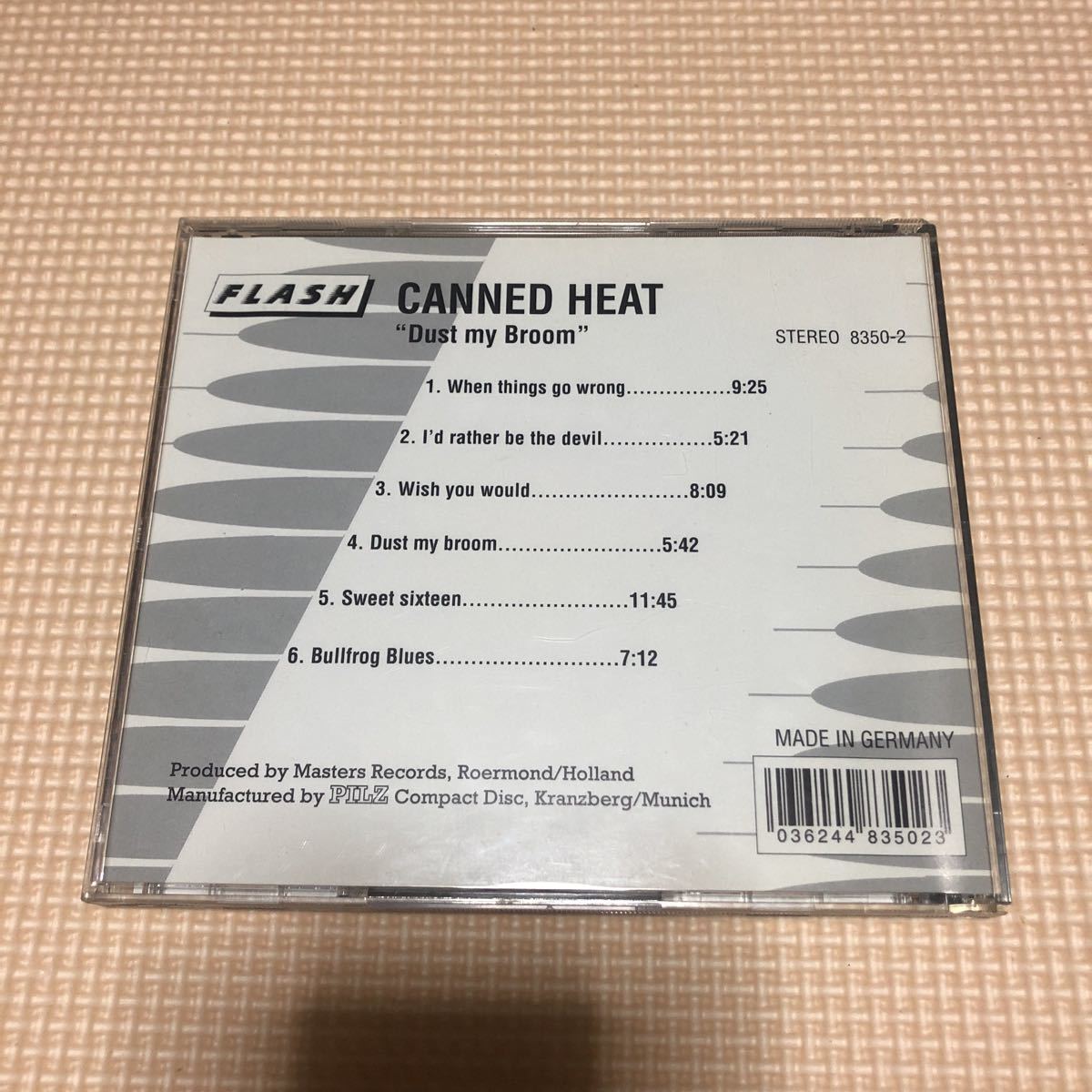 Canned Heat Dust My Broom EU盤CD