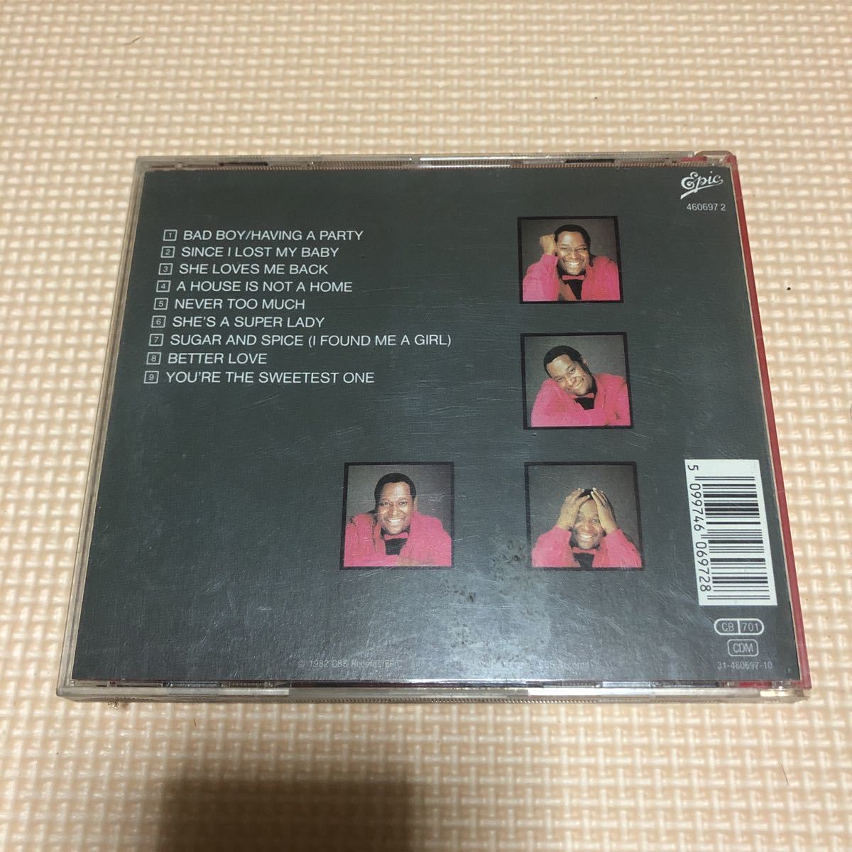 Luther Vandross Luther Vandross EU盤CD