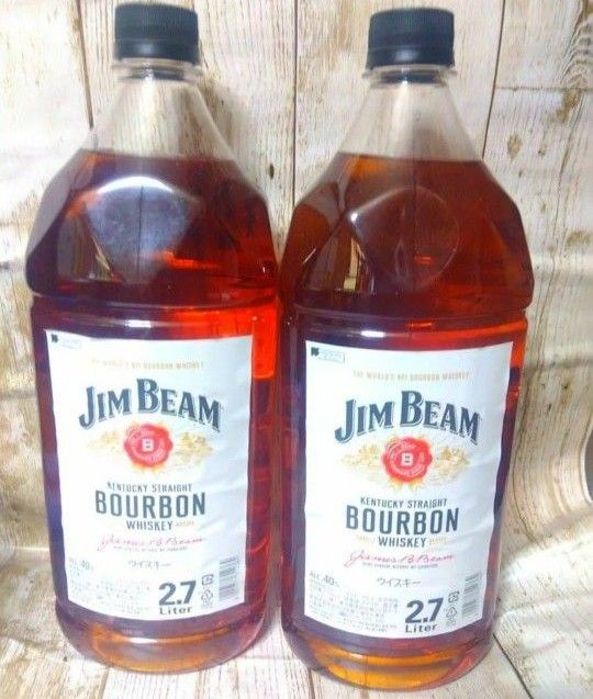 サントリーウイスキーホワイト2700ml２本とジムビーム2700ml２本のセット Amazon.co.jp: サントリー ジムビーム ペット 2700ml 2.7L×2本