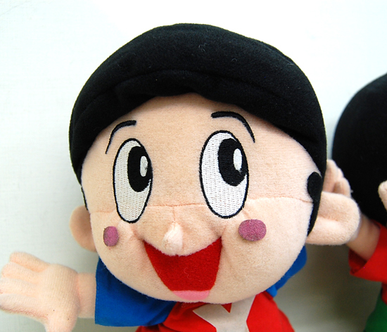 ヤン坊 マー坊 ぬいぐるみ 人形 ヤンマー おもちゃ コレクション レトロ 昭和 Mサイズ YANMAR 札幌発の画像6