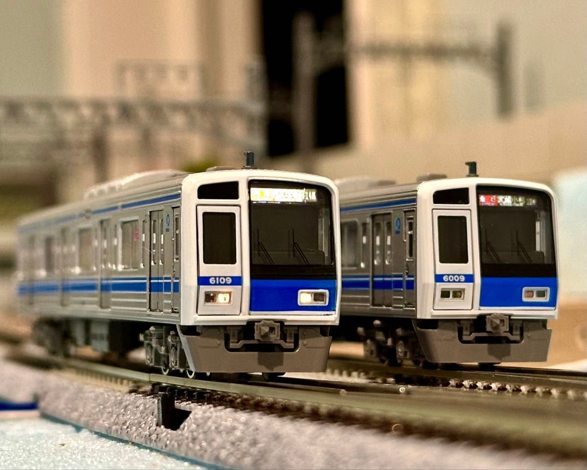nゲージ 西武6000系副都心線対応・機器更新車 10両フル(連結器交換済み) nゲージ 西武6000系副都心線対応・機器更新車 10両フル(連結