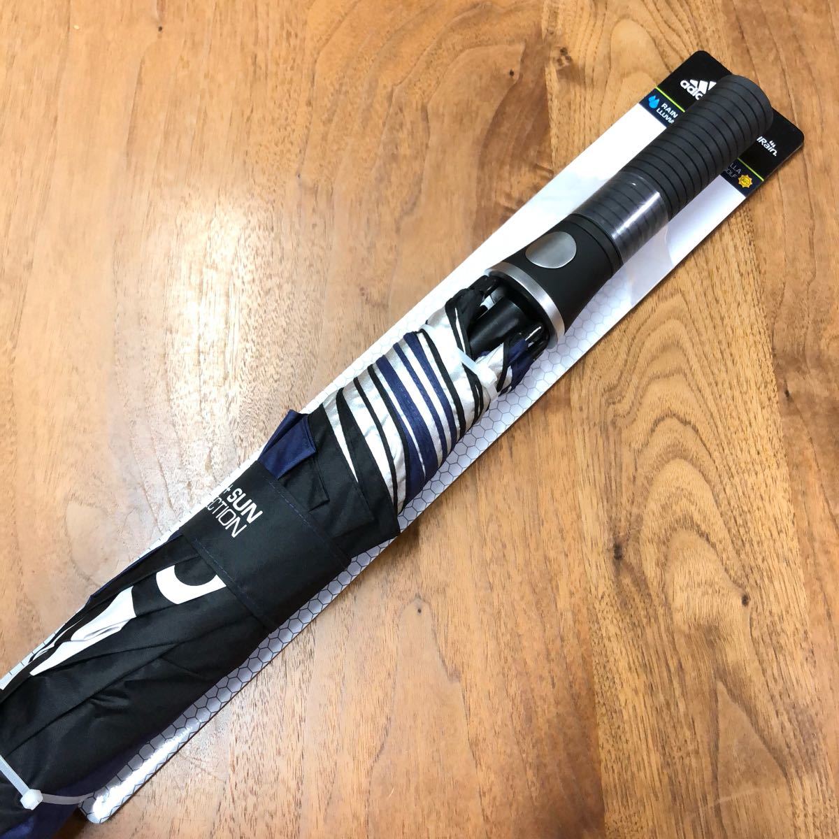 アディダス ワンプッシュゴルフ傘 晴雨兼用Golf umbrella 2本