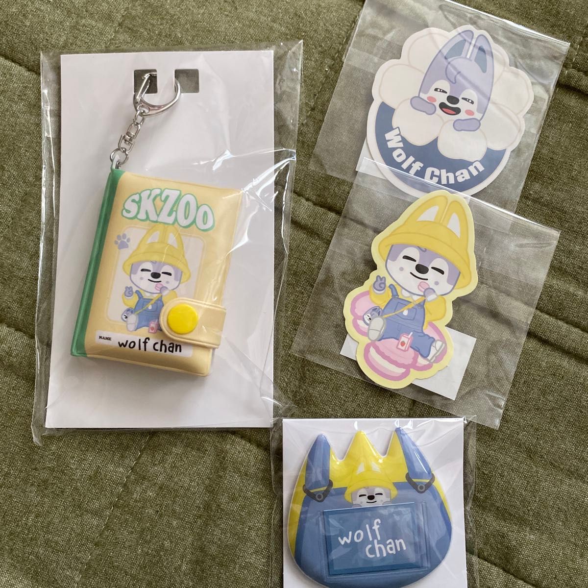 SKZOO くじ ポップアップ ミニノートキーホルダー お名前バッチ まとめ売り straykids skzoo オンラインくじ お名前バッチ ミニノート